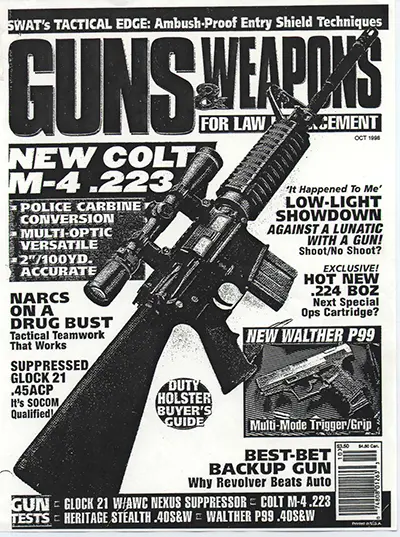 Guns & Weapons for Law Enforcement Magazine Reprint (October 1998 ...